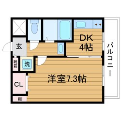 アライブ千里丘の物件間取画像